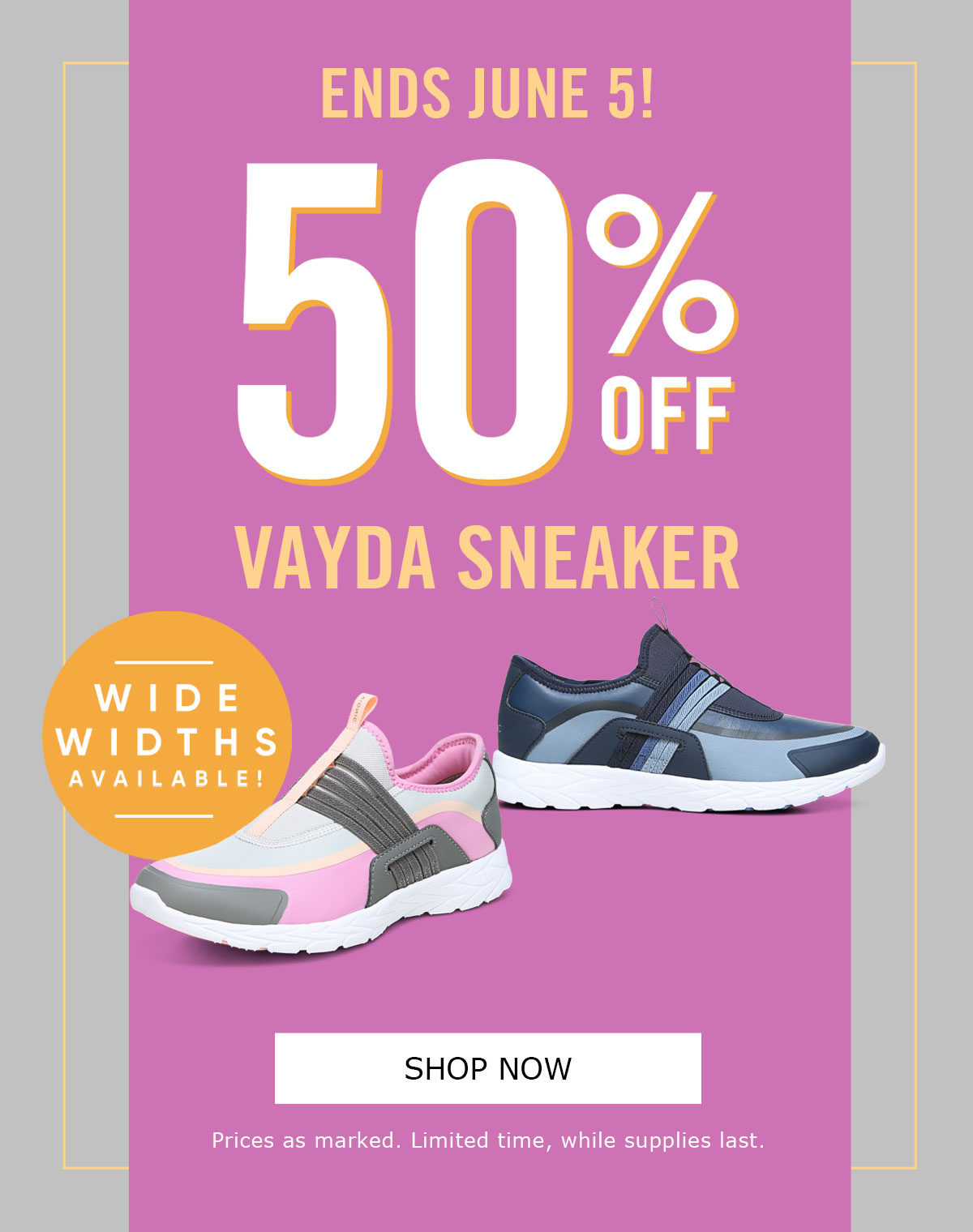 vionic shoes flash sale