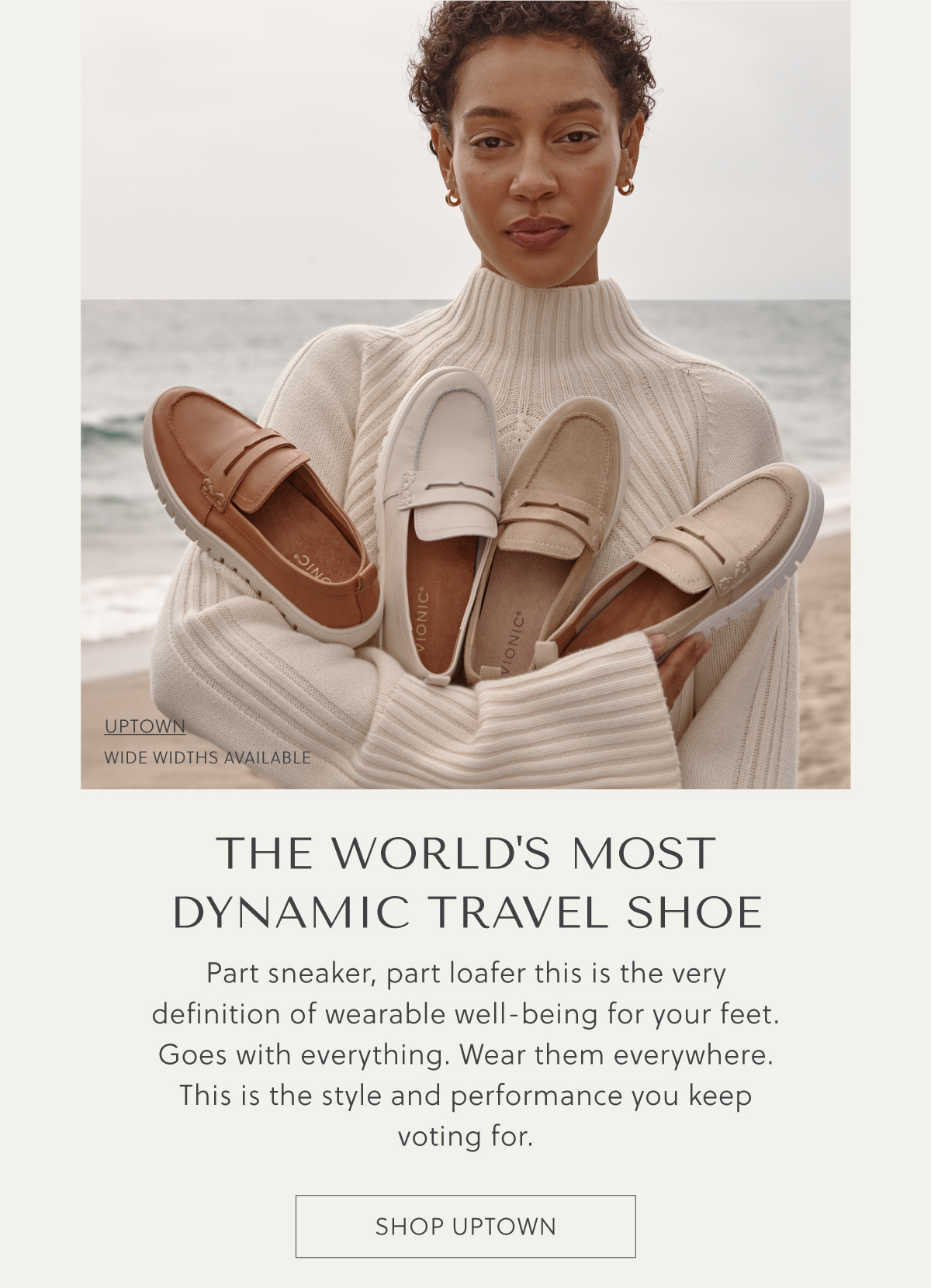 The World's Most Dynamic Travel Shoe: Shop Uptown