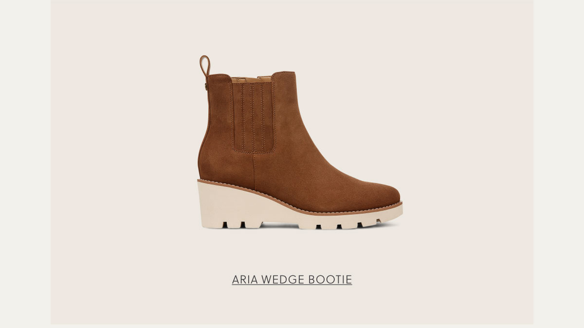 Aria Wedge Bootie