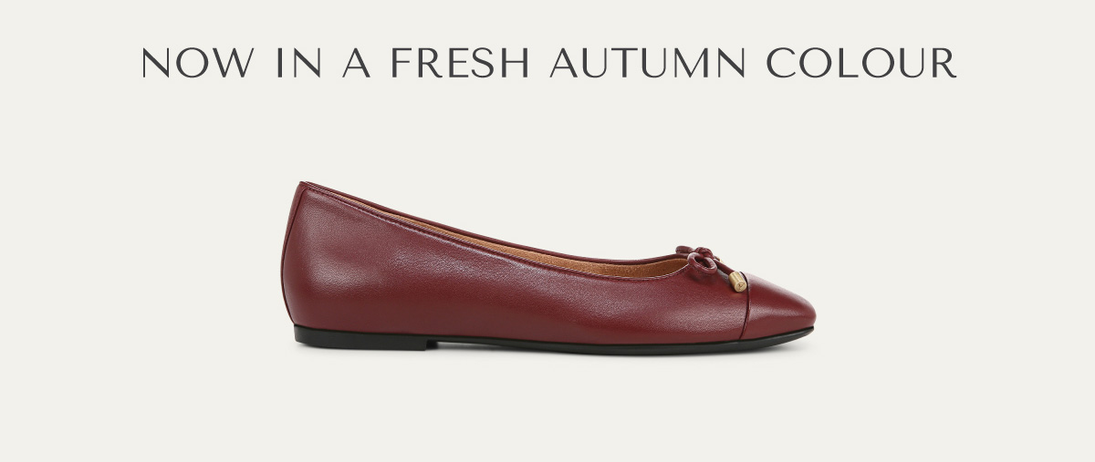 NOW IN A FRESH AUTUMN COLOUR