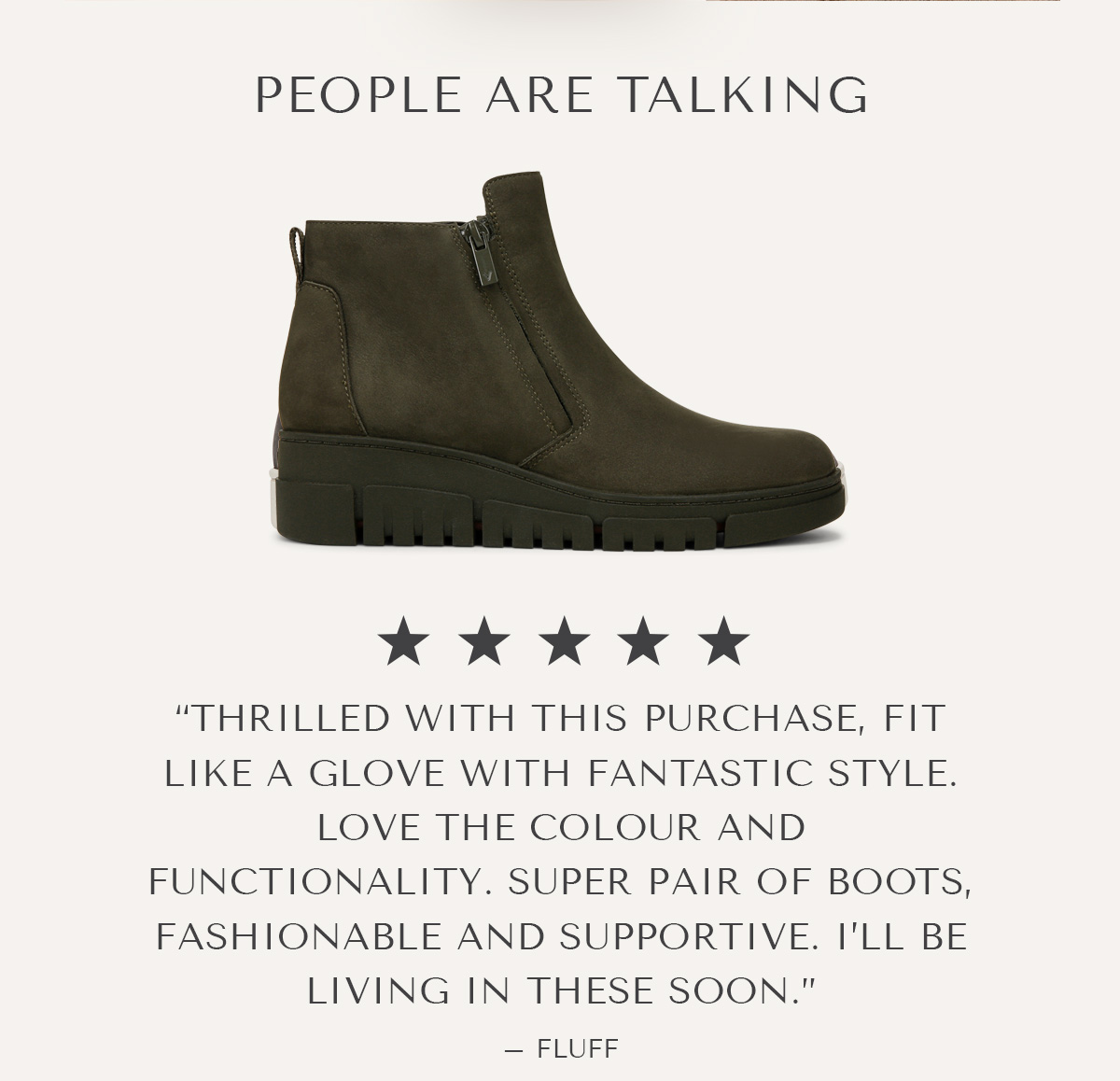PEOPLE ARE TALKING - ***** 