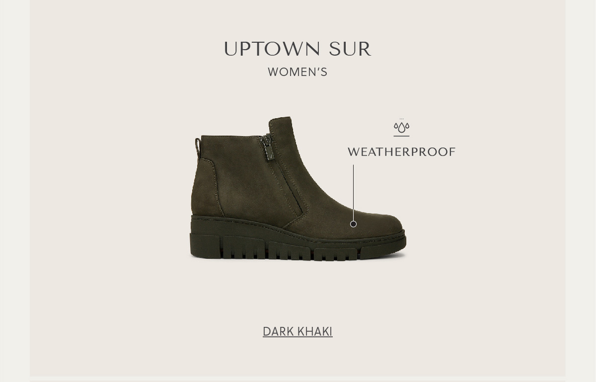 UPTOWN SUR - WOMEN'S - WEATHERPROOF - DARK KHAKI