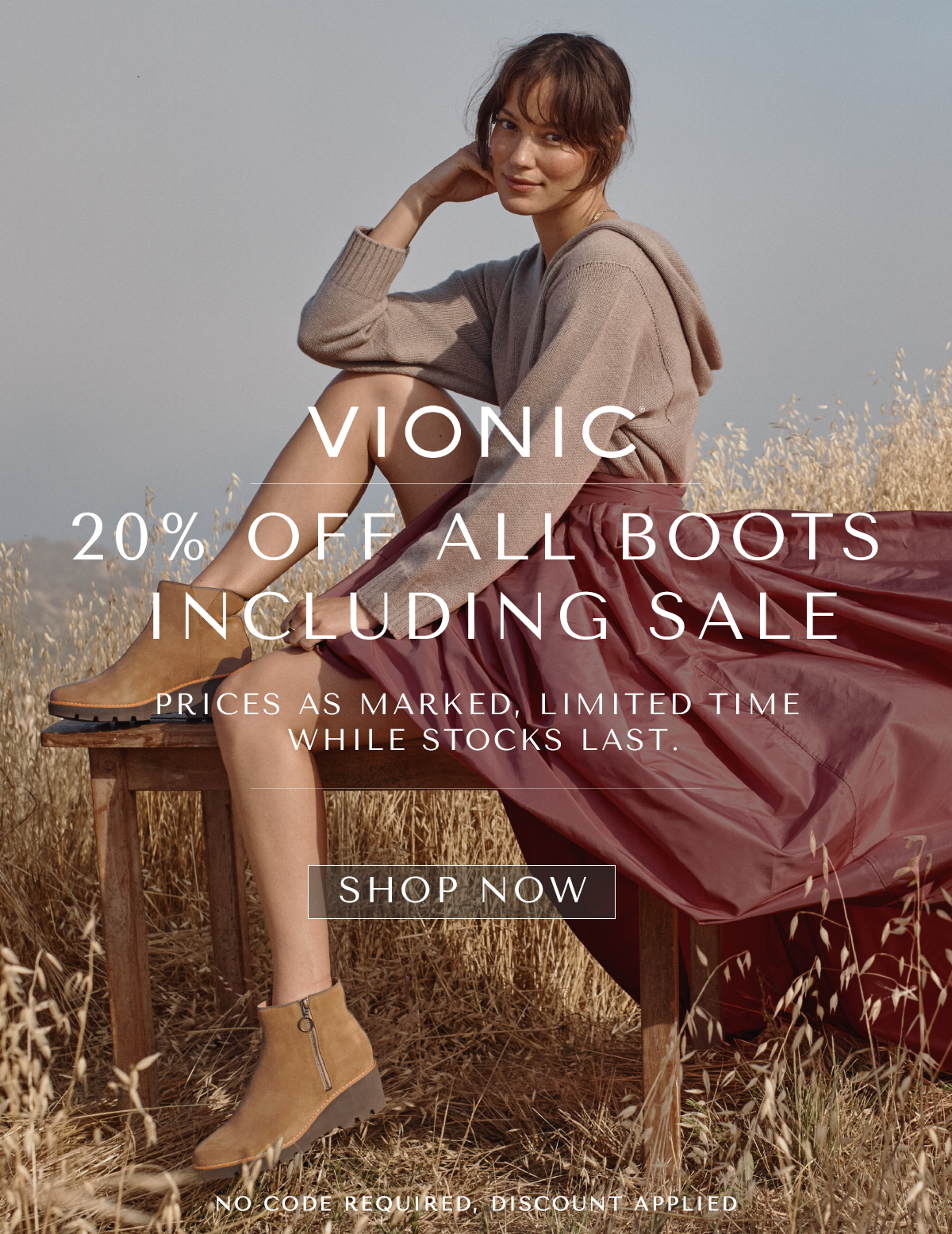 FLASH SALE 20 Off ALL Boots Including Sale Starts Now Vionic