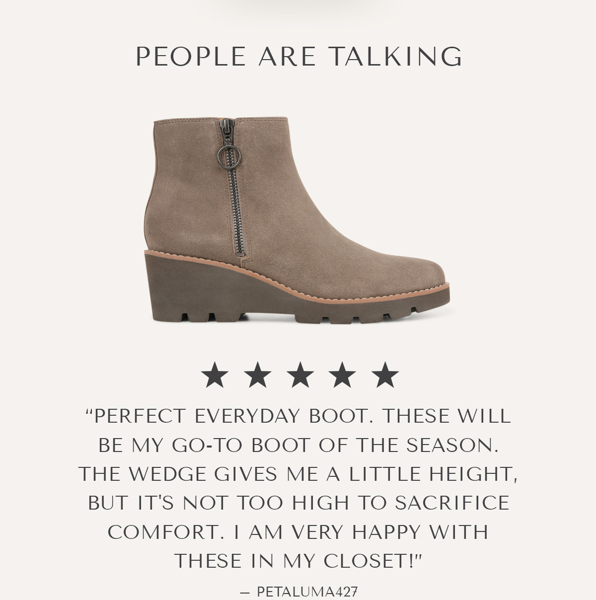 PEOPLE ARE TALKING - ***** 