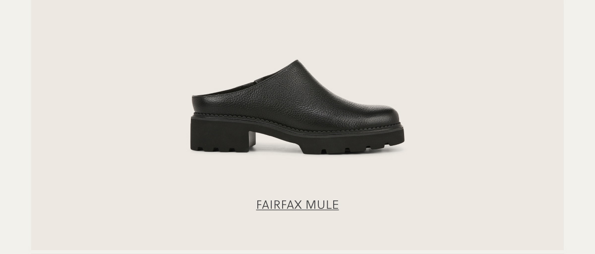 SHOP FAIRFAX MULE