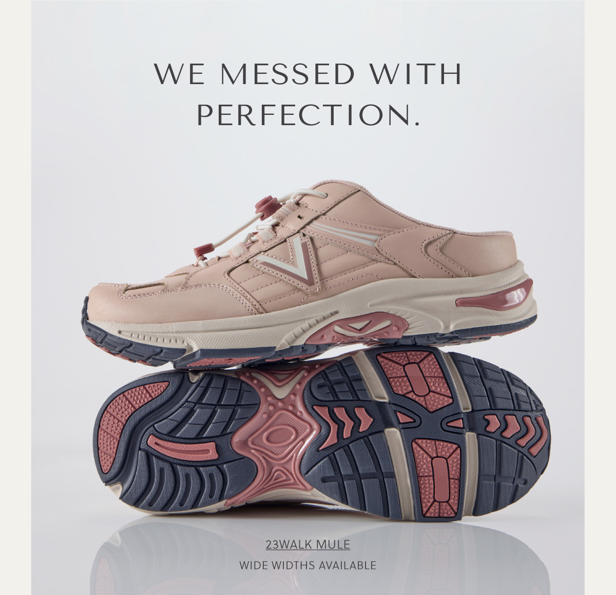 WE MESSED WITH PERFECTION. - 23WALK MULE - WIDE WIDTHS AVAILABLE