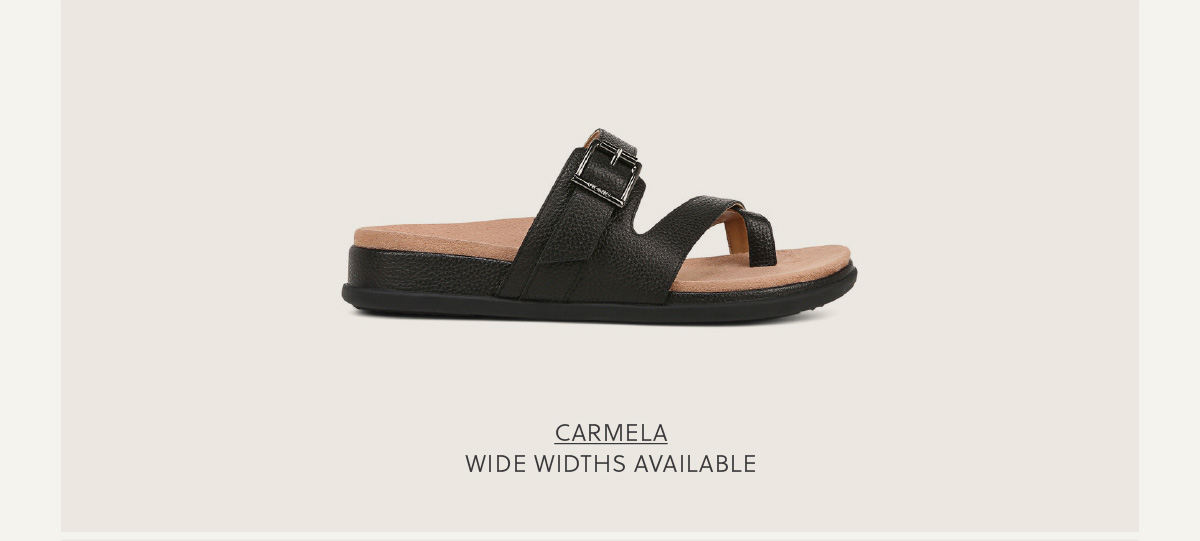 SHOP CARMELA - WIDE WIDTHS AVAILABLE