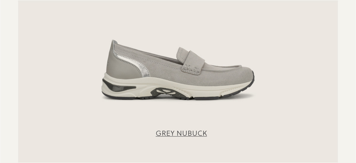 SHOP 23WALK LOAFER - GREY NUBUCK